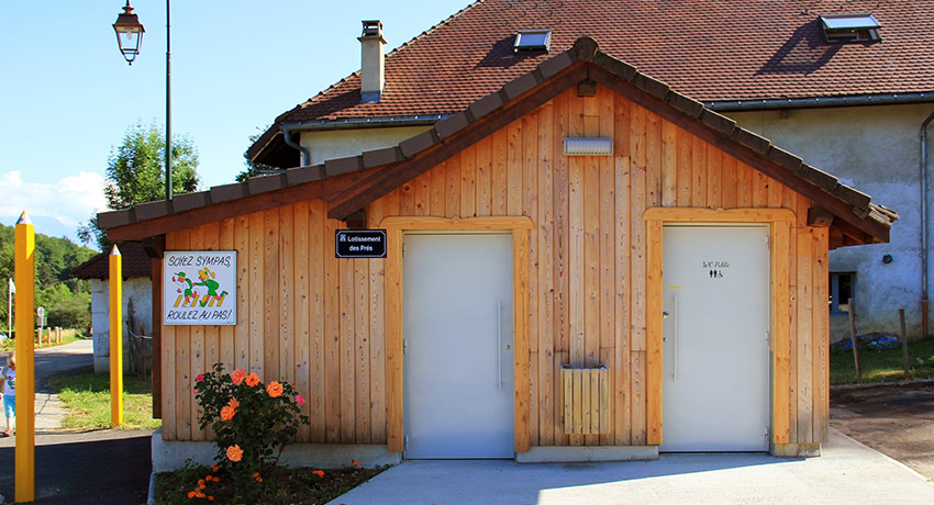 Mise à disposition des visiteurs un WC public