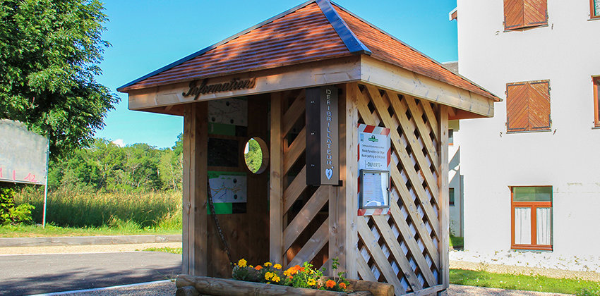 Kiosque d’information